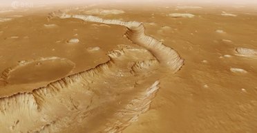 Політ над поверхнею Марса: Mars Express показав місце посадки першого в історії зонда (відео)