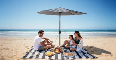 Запустить навіть холодильник: створено парасольку з вбудованими сонячними панелями (фото)