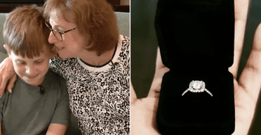 Хлопчик знайшов діамантову обручку дорогою у магазин: всіх здивувало те, що сталося потім (фото)