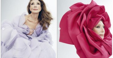76-річна Маріса Беренсон знялася для обкладинки Harper's Bazaar