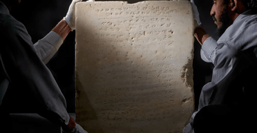 Весом почти 60 кг: на аукционе за $2 млн продадут табличку с библейскими заповедями (видео)