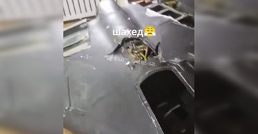 Житель Одесы забрал российский дрон "Шахед" в квартиру (видео)