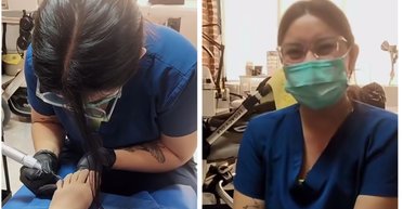 Клиентка пришла на помощь мастеру педикюра: кадры с процедуры стали вирусными (видео)