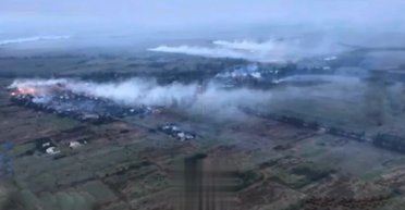 Работают БТРы и дроны: что происходит в селе Глубокое под Харьковом, — соцсети (видео)