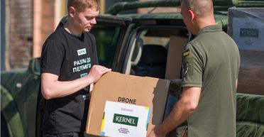 Від потреб для фронту до відвідування шпиталів: як Kernel підтримує українських військових
