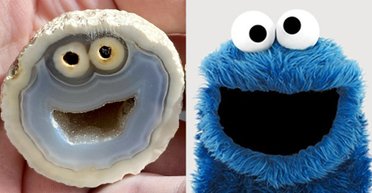 В Бразилии нашли минерал, напоминающий Коржика из "Улицы Сезам" (фото)