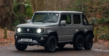 Миниатюрный эксклюзив: на аукцион выставили уникальный шестиколесный Suzuki Jimny (фото)