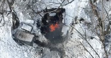 "Поки останній не згине": Січеславська бригада показала кадри знищення ЗС РФ (відео)