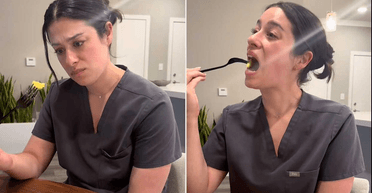 Рідкісна фобія: дівчина, яка боїться фруктів, уперше спробувала ананас (відео)