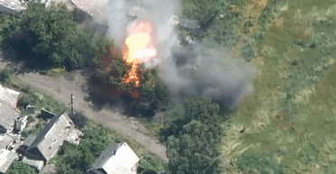 Здетонував БК: ЗСУ знищили 152-мм гаубицю Д-20 в районі Бахмута (відео)