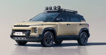 Geely выпустили недорогой кроссовер для бездорожья с оригинальным дизайном (фото)