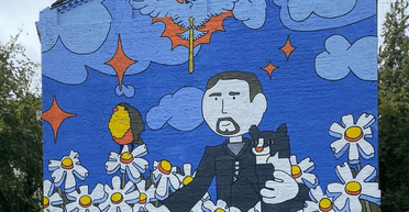 Мурал із Будановим у Києві зафарбують: в адміністрації пояснили причини