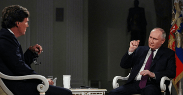 Были десятки обращений: Путин не готовился заранее к интервью с Карлсоном, — Кремль