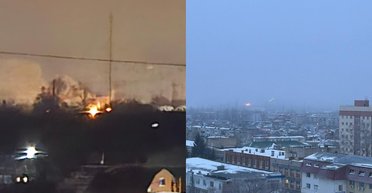 Самарскую область РФ массированно атаковали дроны: после ударов пылает химический завод, — соцсети (фото)