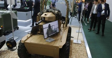 На Eurosatory 2024 представили українського робота "Равлик": особливості платформи