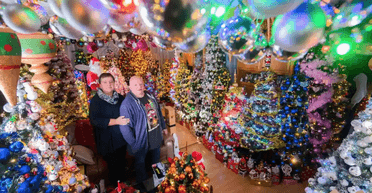 555 новорічних ялинок в одному будинку: новий світовий рекорд встановили в Німеччині (фото)