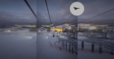 "Было шумно": посетителей Буковеля напугал "Шахед" (видео)