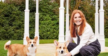 Сара Фергюсон поделилась новым снимком с королевскими корги Елизаветы II (фото)