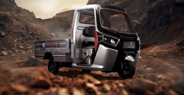 Мопед-трансформер: в Индии скрестили электроскутер и моторикшу (фото)