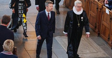 Король Данії відвідав церковну службу, на якій молилися за мир в Україні (ексклюзив)