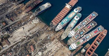 Приют легенд: как выглядит самое большое в мире кладбище круизных лайнеров (фото, видео)