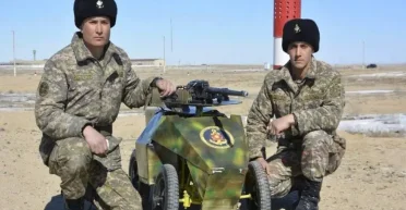 Наземний бойовий безпілотник "Барис": розробка казахстанських військових (фото)