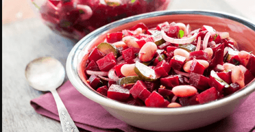 Вінегрет з запечених овочів з додаванням квасолі - рецепт, який перевершив класичну версію салату