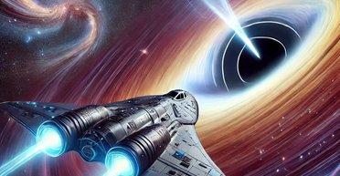 Що буде, якщо космічний корабель із варп-двигуном полетить у чорну діру: є відповідь