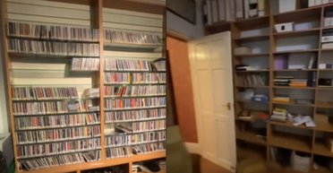 Сюрприз у таємній кімнаті: сім'я випадково знайшла колекцію колишнього власника будинку (відео)