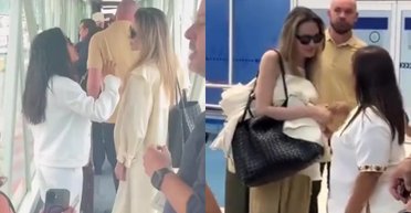 Акторку першої величини помітили на борту літака серед інших пасажирів (відео)