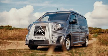 В стиле 50-х: Citroen выпустил нестандартный дом на колесах (фото)