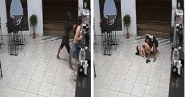 Вор не ожидал, что его задержит женщина благодаря эффектному приему с джиу-джицу (видео)