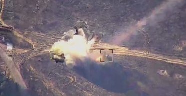 Бійці СБУ "покарали" російський "Град", що обстрілював Херсонщину (відео)