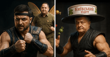 Зеленського, Порошенка і Ющенка зобразили героями Mortal Kombat: відео зібрало мільйони переглядів