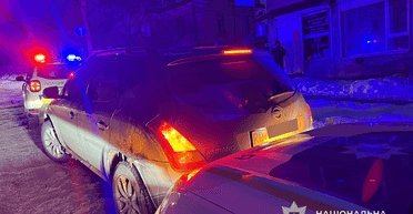 В Бережанах работник ТЦК протаранил авто полиции: какие последствия