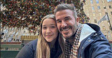 Девід Бекхем вийшов у світ з донькою-підлітком (фото)