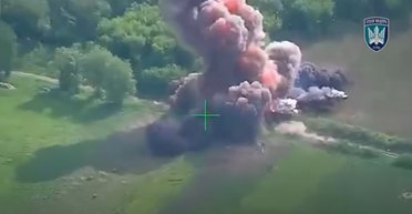 "Птахи Мадяра" рознесли на шматки заряджену РСЗВ "Град" росіян у Курській області (відео)