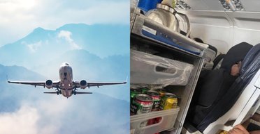 Пасажир літака жахнувся, побачивши "інопланетянина" під час польоту (фото)