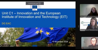 Іноваційна політика та виробництво: EIT Manufacturing провела в Україні унікальний тренінг