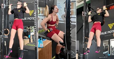 Женщина сделала почти 7100 подтягиваний за 24 часа, установив новый мировой рекорд (видео)