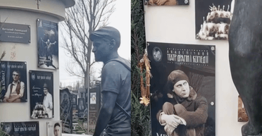 "Вы бы никогда не догадались": блогер показал могилу известного актера, который рано умер (фото)