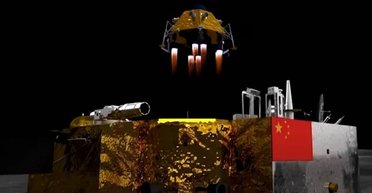 На Місяці немає вітру, але Китай планує встановити там перший прапор, що майорить: як це можливо