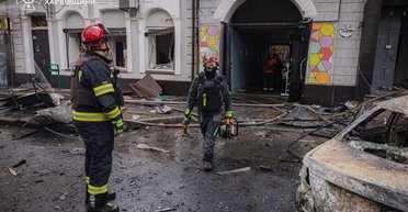 Удар по детскому саду в Харькове: патрульные показали первые кадры после атаки (видео)