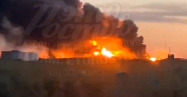 Взрывы в Ростовской области РФ: атакован военный аэродром "Миллерово" и нефтебаза (видео)