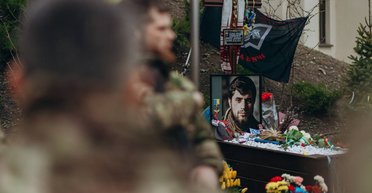 Годовщина смерти Коцюбайло: "Волки Да Винчи" возродили традицию с присягой добровольцев