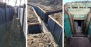 Kernel будує фортифікаційні споруди на Сумщині