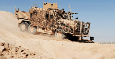 Протидронний лазер НАТО вперше пройшов ключове випробування на броньовику Wolfhound