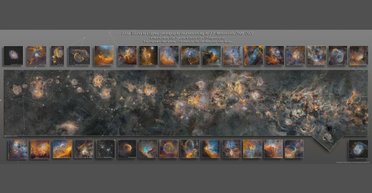 Неземная красота. Финский фотограф создал невероятную мозаику Млечного Пути (фото)