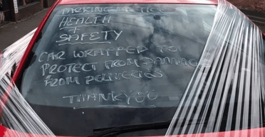 В Великобритании рассерженный сосед портит автомобили за неправильную парковку (фото)