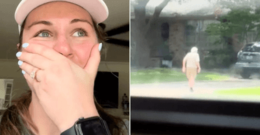 98-летний сосед потряс женщину, переехавшую в новый дом, трогательным подарком (видео)